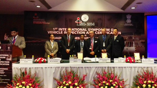 我司派员参加印度交通部主办的汽车检测技术年会