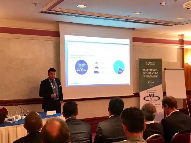 康士柏代表出席CITA年会并两度发声