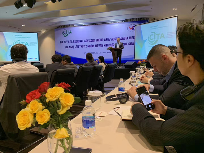 康士柏参加CITA在越南大叻举行的泛亚区会议