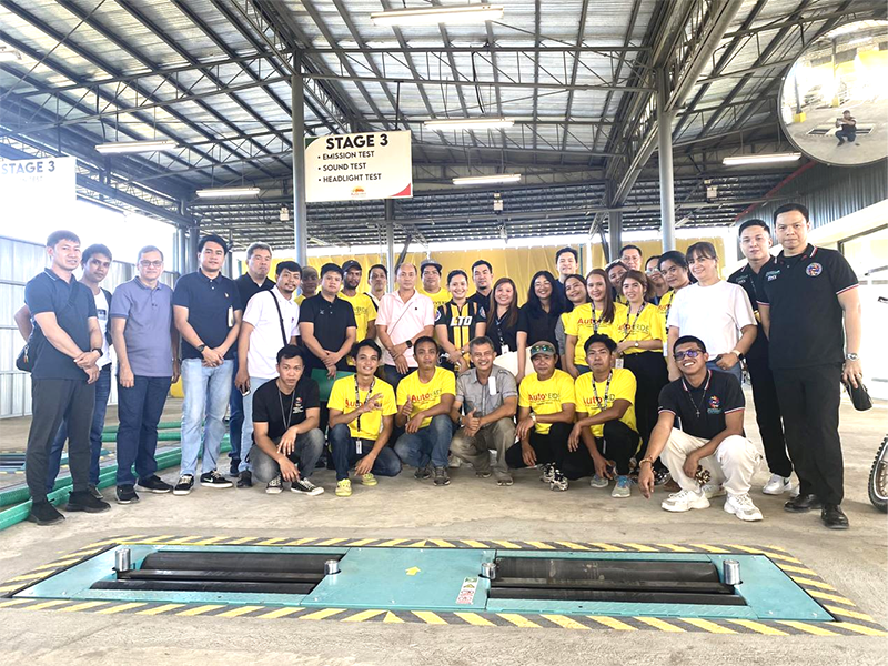 热烈祝贺康士柏在菲律宾的最新PMVIC检测站项目通过技术验收 