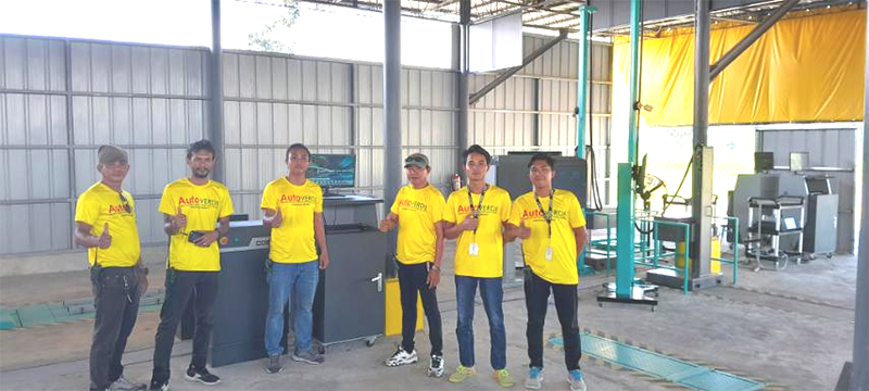 热烈祝贺康士柏在菲律宾的最新PMVIC检测站项目通过技术验收 
