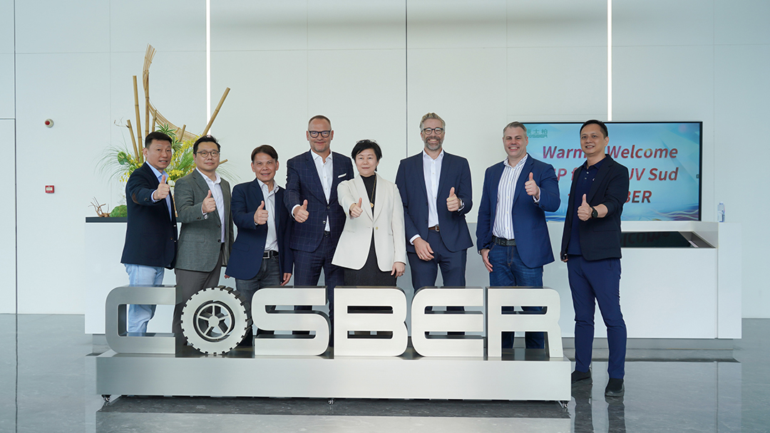 TUV南德意志集团一行参观广东康士柏科技股份有限公司